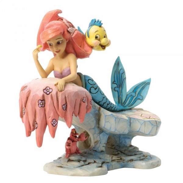 Jim Shore Disney Traditions Dreaming Under The Sea (Ariel Figurine)