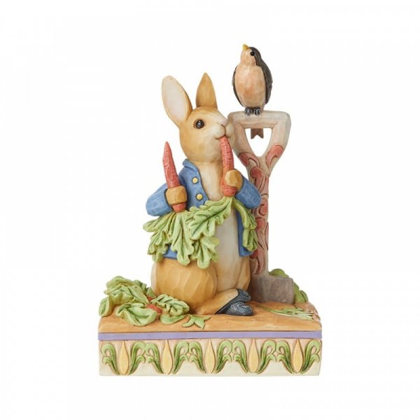 Jim Shore Beatrix Potter …then he ate some radishes (Peter Rabbit Figurine) - 6008743