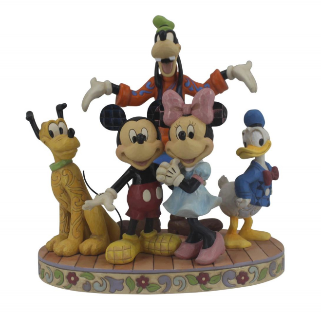 Jim Shore Disney Traditions Fab Five (Mickey and Friends Figurine)