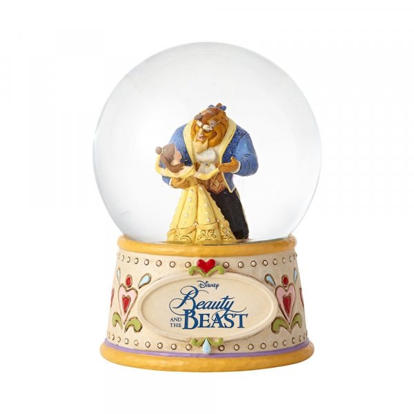 Jim Shore Disney Traditions Moonlight Waltz (Beauty and the Beast Waterball)