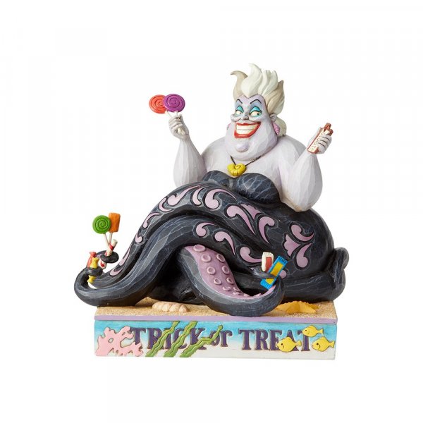 Jim Shore Disney Traditions Trick or Treat - Ursula Figurine