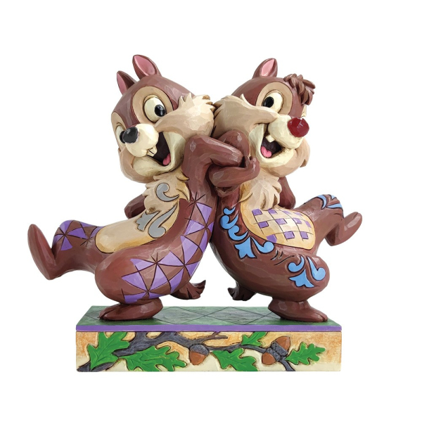 Jim Shore Disney Traditions Mischievous Mates (Chip & Dale Figurine)