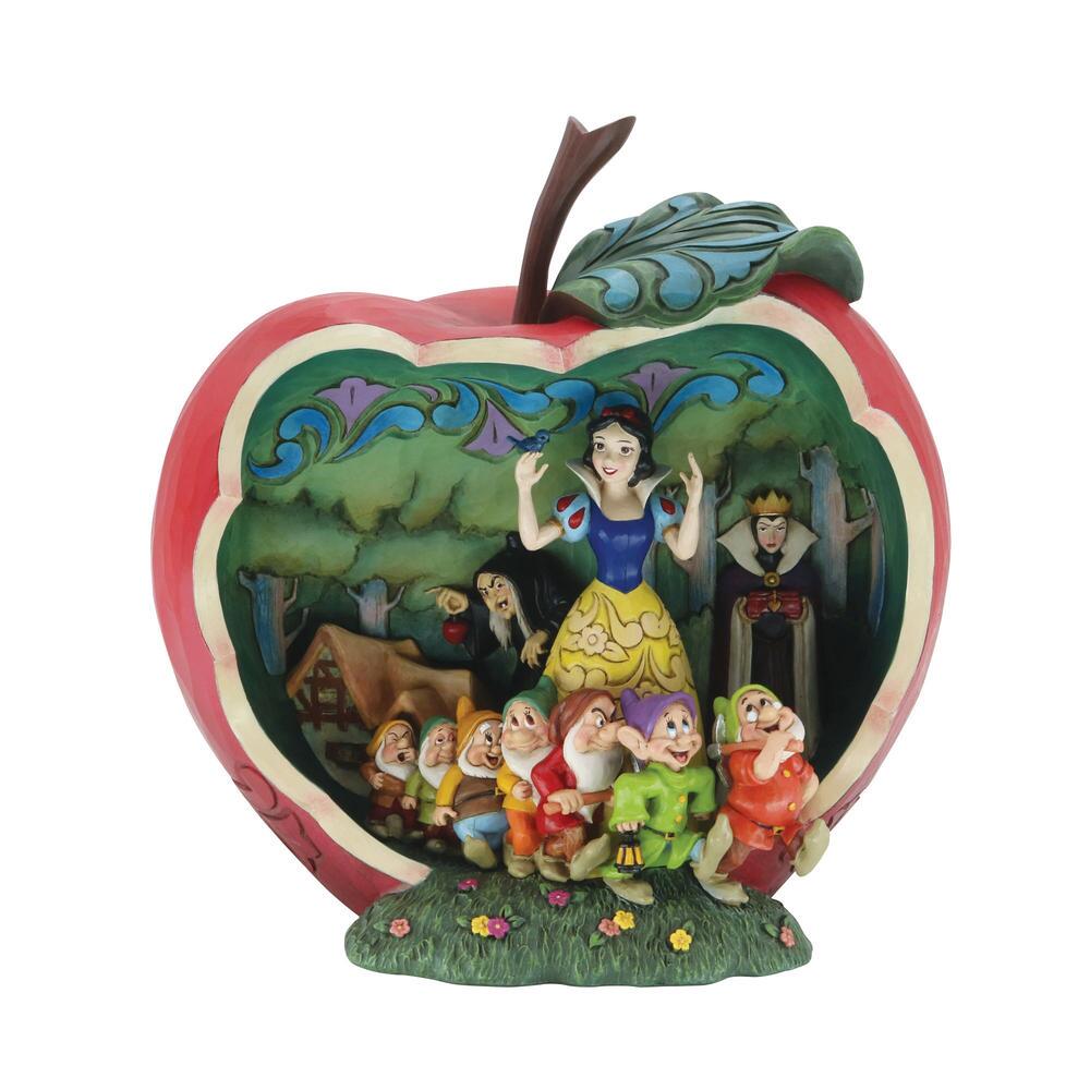 Jim Shore Disney Traditions Snow White Apple Scene