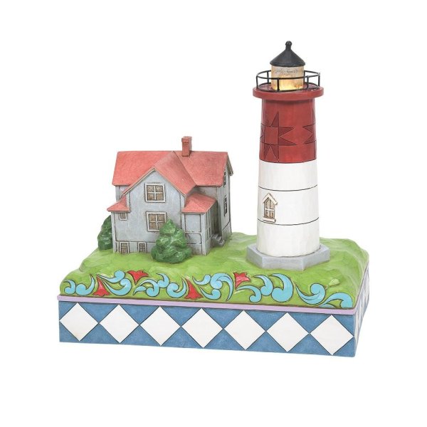 Jim Shore Heartwood Creek Nauset - LED Lighthouse Figurine