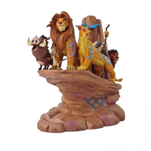 Jim Shore Disney Traditions Pride Rock (Lion King Carved in Stone)
