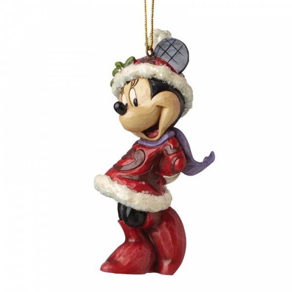 Jim Shore Disney Traditions Sugar Coated Minnie Mouse Hanging Ornament