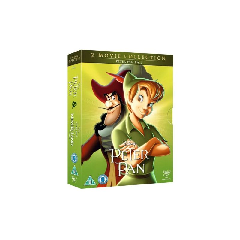 Disney Peter Pan Movie Collection - Peter Pan and Peter Pan Return to  Neverland - DVD