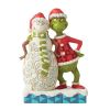 Jim Shore The Grinch with Grinchy Snowman