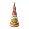 Jim Shore Two-Sided Naughty and Nice Grinch Gnome Figurine