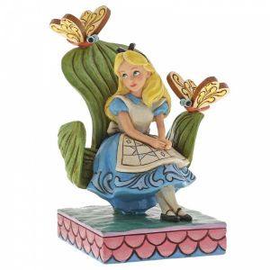 Disney Traditions Curiouser and Curiouser (Alice in Wonderland Figurine)