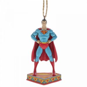 Jim Shore DC Superman Silver Age Hanging Ornament