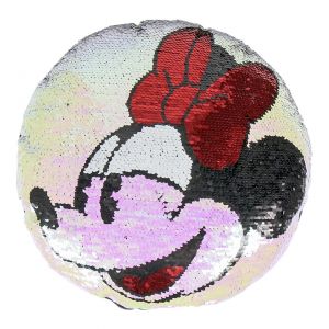 Disney Minnie Sequin Cushion
