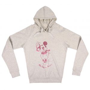 Disney Mickey Mouse Holographic Brushed Cotton Hoodie