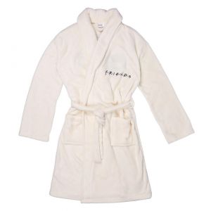 Dressing Gown Embroidery Coral Fleece Friends Adults - 2200006482