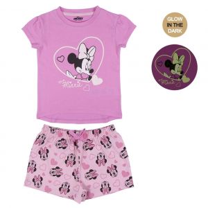 Disney Minnie Mouse Single Jersey Pyjamas