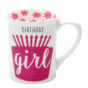 Our Name Is Mud Birthday Girl Glitter Mug - 6001215