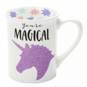 Our Name is Mud Magical Unicorn Glitter Mug - 6001216