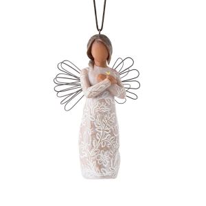 Willow Tree Remembrance Ornament (darker skin and hair) 