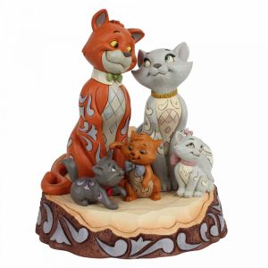 Disney Traditions Carved by Heart Aristocats Figurine 