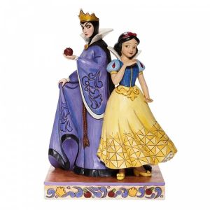 Disney Traditions Evil and Innocence - Snow White and Evil Queen Figurine - Signed Jim Shore