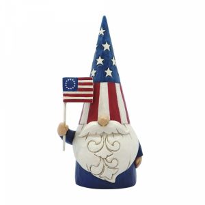 Jim Shore Heartwood Creek American Gnome Figurine