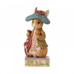 Jim Shore Beatrix Potter Nibble, Nibble, Crunch! (Benjamin Bunny Figurine) - 6008750