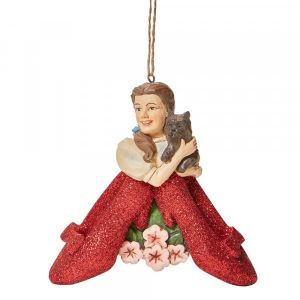 Jim Shore Wizard Of Oz Dorothy and Toto Hanging Ornament - 6008310
