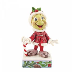 Disney Traditions Jiminy Cricket Dressed as Santa Claus - 6008986