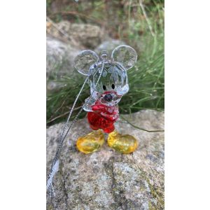 Disney 100 Acrylic Mickey Mouse Hanging Ornament