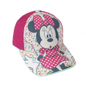 Disney Minnie Girl's Bright Pink Cap