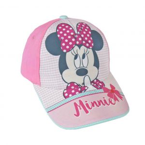 Disney Minnie Mouse Girl's Pink Cap