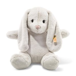 Steiff Hoppie rabbit, light grey 38cm