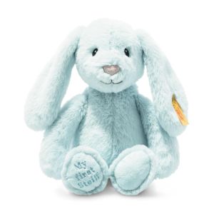 Steiff Hoppie rabbit My first 26 light blue