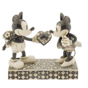 Jim Shore Disney Traditions Real Sweetheart (Mickey & Minnie Figurine)