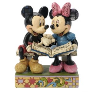 Jim Shore Disney Traditions Sharing Memories (Mickey and Minnie Figurine)