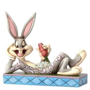 Jim Shore Looney Tunes Cool As A Carrot (Bugs Bunny)