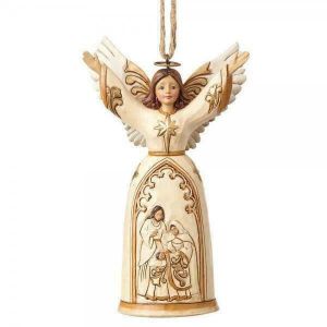 Heartwood Creek Ivory And Gold Angel