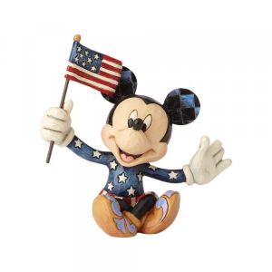Jim Shore Disney Traditions Mickey Patriotic (Mickey Mini Figurine)