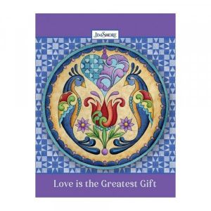 Jim Shore Love Is The Greatest Gift Lined Journal