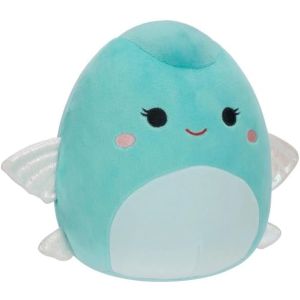 Squishmallows 7.5 Inch Plush, Bette The Flying Fish
