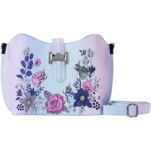 Loungefly Disney Sleeping Beauty 65th Anniversary Floral Crown Crossbody Bag