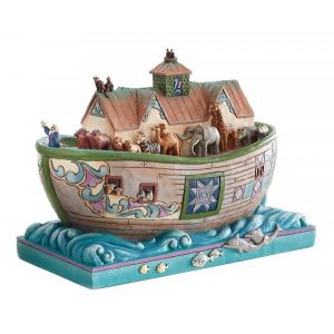 Jim Shore Heartwood Creek Noahs Ark Masterpiece Figurine