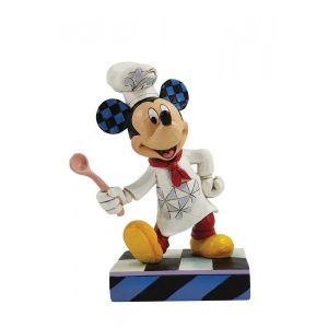 Jim Shore Disney Traditions Chef Mickey Figurine - SIGNED JIM SHORE