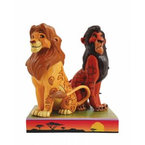 Jim Shore Disney Traditions Simba and Scar Figurine