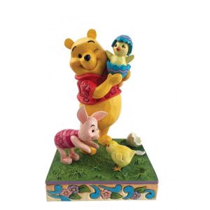 Jim Shore Disney Traditions Easter Pooh and Piglet Figurine - SIGNED JIM SHORE