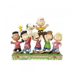 Jim Shore Peanuts Gang Celebration Figurine - 6006932
