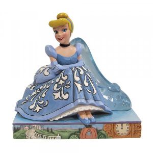 Jim Shore Disney Traditions Cinderella Glass Slipper Figurine