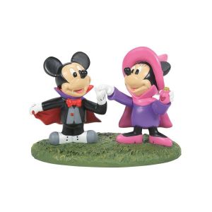 D56 Disney Mickey & Minnie's Costume Fun Figurine