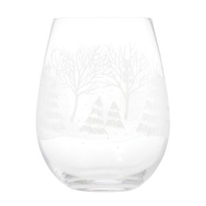 Lolita Frosted Forest Stemless glass