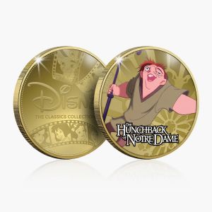 The Hunchback of Notre Dame Gold-Plated Commemorative Coin